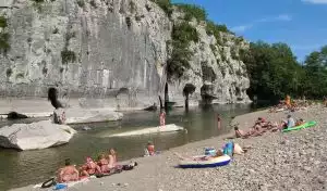 bord ardèche baignade